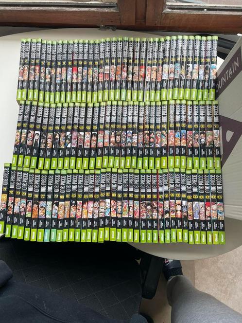 One piece lot de 107 tomes 1 à 107 indissociables, Verzamelen, Beelden en Beeldjes, Ophalen of Verzenden