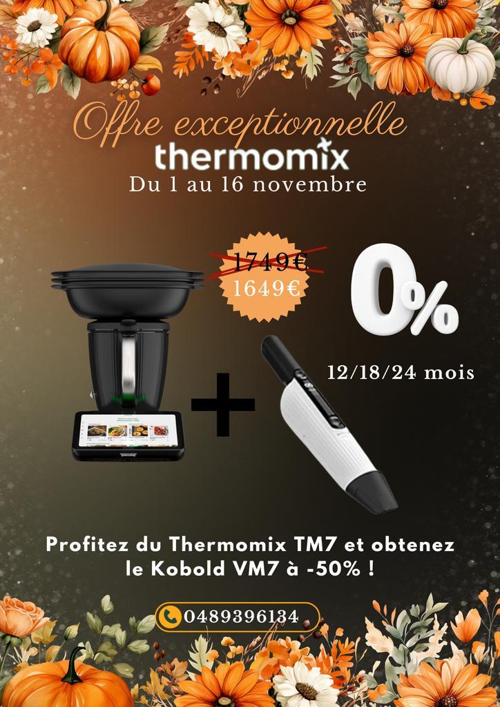 THERMOMIX +KOBOLD VM7 0%%, Electroménager, Mélangeurs, Enlèvement ou Envoi