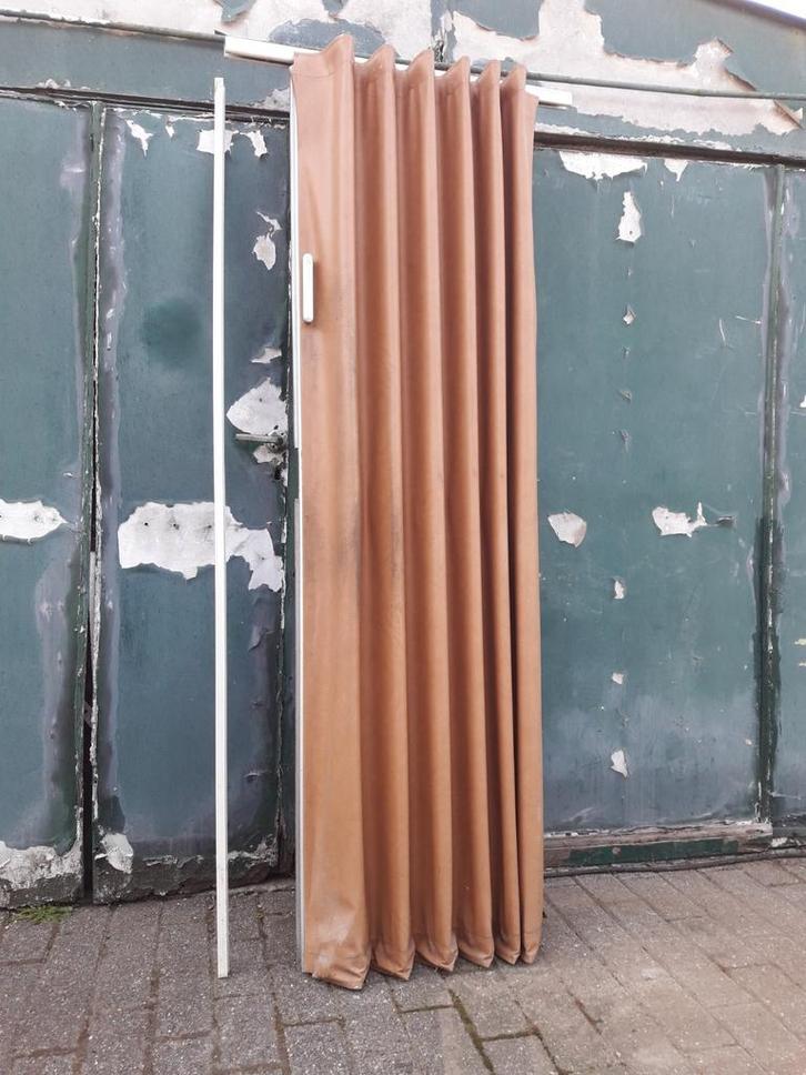 Accordeon-schuif-deur, Doe-het-zelf en Bouw, Deuren en Vliegenramen, Gebruikt, Binnendeur, Kunststof, Schuifdeur, Vouwdeur, Ophalen