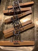 TROUSER HANGERS UNION 3 HOUTEN KLEERHANGERS KAPSTOK, Huis en Inrichting, Ophalen of Verzenden, Gebruikt, Hout, Kinderkapstok