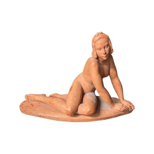 Keramisch kunstwerk van Maurice de Korte (1889 - 1971), Antiek en Kunst, Antiek | Keramiek en Aardewerk, Ophalen