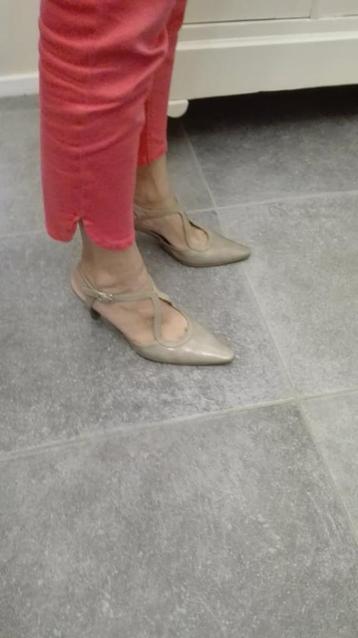 Chaussures hauts talons, Enlèvement ou Envoi, Beige, Chaussures à haut talons, Germaine Collard