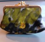 Porte monnaie double poche tissu chamare, Ophalen of Verzenden