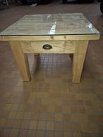 salontafel, Huis en Inrichting, Ophalen, Gebruikt, 50 tot 100 cm, Glas
