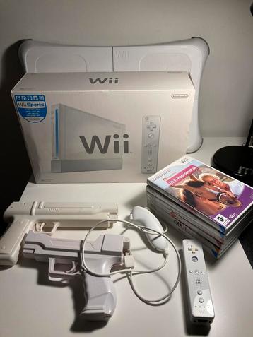 Console Wii Sports Edition dans une boîte (CIB) avec jeux 