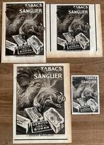 COUPURES DE JOURNAUX TABACS SANGLIER DES ANNÉES 1930, Enlèvement ou Envoi, 1920 à 1940, Coupure(s)