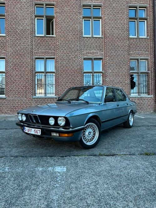 BMW E28 520i manueel belgische wagen, Auto's, BMW, Particulier, Ophalen