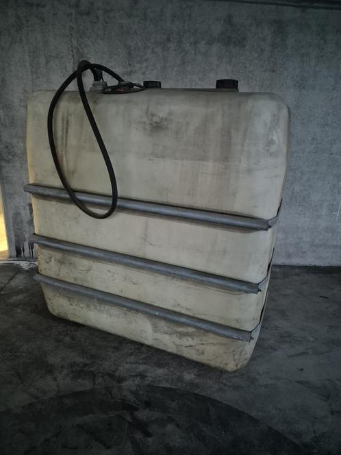 PVC Dieseltank Branstoftank stookolietank 1.500l met pomp, Doe-het-zelf en Bouw, Verwarming en Radiatoren, Gebruikt, Overige typen