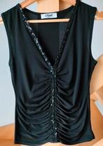 Feestelijk topje met stretch. Lili Pop Paris. Medium/smal, Sans manches, Taille 38/40 (M), Enlèvement ou Envoi, Comme neuf