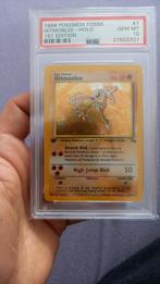 Hitmonlee holo psa 10 fossil, Hobby en Vrije tijd, Verzamelkaartspellen | Pokémon, Ophalen of Verzenden, Zo goed als nieuw