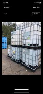 Watertonnen ibc 1000l, Ophalen, Zo goed als nieuw
