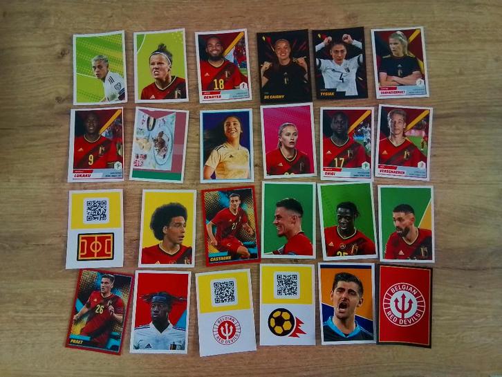 Rode Duivels gadgets: CD, T-shirt,vlag, stickers, Verzamelen, Stickers, Nieuw, Ophalen of Verzenden