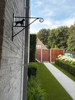 Muurbloempothoudet met bloempot., Ophalen of Verzenden, Zo goed als nieuw