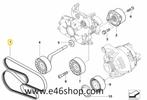 V SNAAR MULTIERIEM BMW E60 E61 OE 11288477785 NIEUW, Auto-onderdelen, Ophalen of Verzenden, Nieuw, BMW