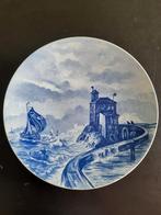 Prachtig Delfts blauw bord Villeroy & Boch, Antiek en Kunst, Ophalen