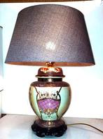 Mooi vintage Chinese keramieken tafellamp