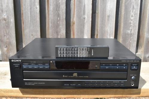 Sony CD speler 5 disc, Audio, Tv en Foto, Cd-spelers, Zo goed als nieuw, Sony, Wisselaar, Ophalen of Verzenden