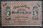 Bankbiljet 500 Mark Duitsland 1911, Ophalen of Verzenden, Duitsland, Los biljet