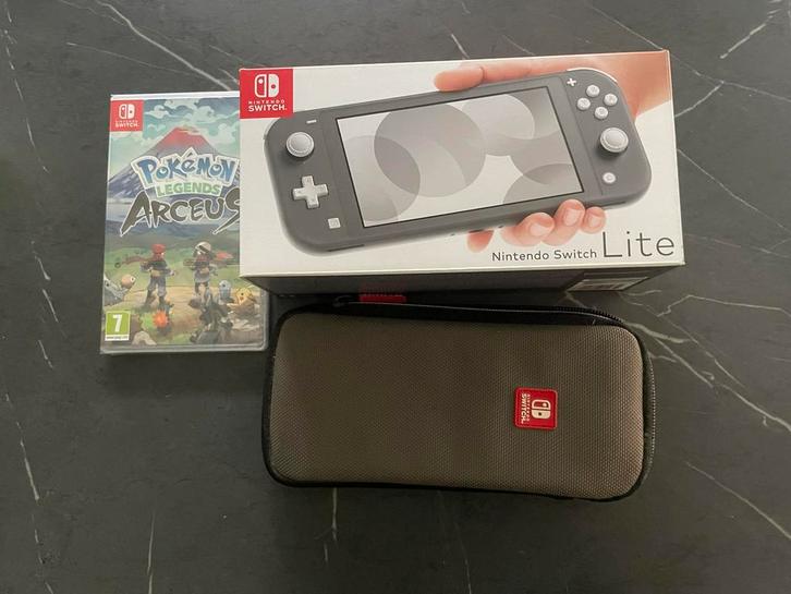 Switch Lite, Games en Spelcomputers, Spelcomputers | Nintendo Switch, Zo goed als nieuw, Met games, Ophalen