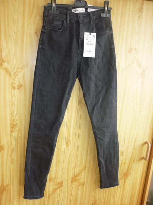 Jeans maat 36 Zara, Kleding | Dames, Spijkerbroeken en Jeans, Nieuw, W28 - W29 (confectie 36), Zwart, Ophalen of Verzenden