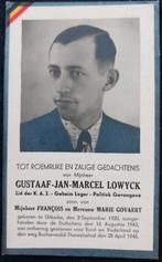 Carte de prière WW2, Collections, Enlèvement ou Envoi