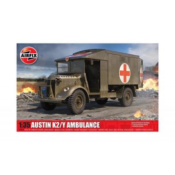 Airfix : Austin K2/Y Ambulance van het Britse leger om 1:35 beschikbaar voor biedingen
