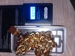 Pure gold Cuban chain, Handtassen en Accessoires, Kettingen, Ophalen, Zo goed als nieuw, Goud, Goud