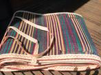 picknicktapijt-strandmat/riet+aanmaakblokje+wandasbak+koffer, Ophalen of Verzenden