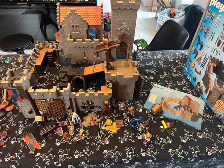 Playmobil knights 6000 met vele extras, Kinderen en Baby's, Speelgoed | Playmobil, Gebruikt, Complete set, Ophalen