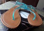 Atmosphere - sandaaltjes - blauw - maat 38, Kleding | Dames, Atmosphere, Sandalen of Muiltjes, Zo goed als nieuw, Verzenden