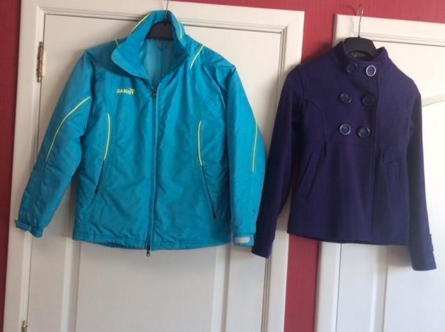 Te koop 2 jassen maat 146/152, Kinderen en Baby's, Kinderkleding | Maat 146, Zo goed als nieuw, Meisje, Ophalen of Verzenden