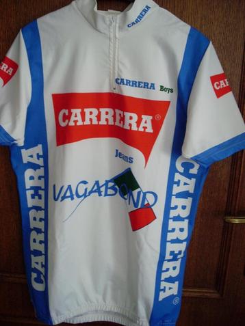 Authentieke retro wielershirt CARERAJeans + schoenovertrekke beschikbaar voor biedingen