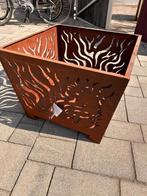 Vuurkorf vierkant, Tuin en Terras, Ophalen, Nieuw, Vuurkorf