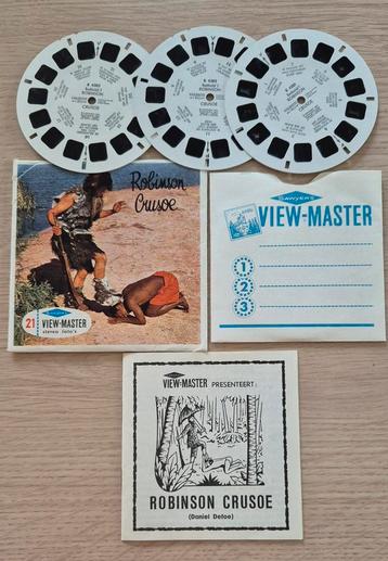 View-Master schijfjes Roninson Crusoe 1961  beschikbaar voor biedingen