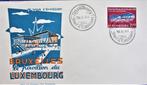 FDC - EXPO 1958 TE BRUSSEL- PAVILJOEN VAN LUXEMBURG, Timbres & Monnaies, Timbres | Europe | Belgique, Autre, Affranchi, Oblitéré
