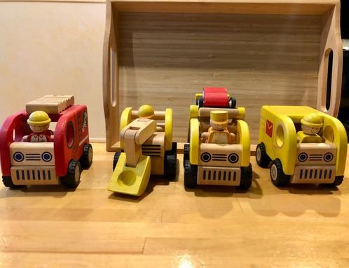 houten speelgoedauto's van I'm toy, Enfants & Bébés, Jouets | Véhicules en jouets, Comme neuf, Enlèvement ou Envoi