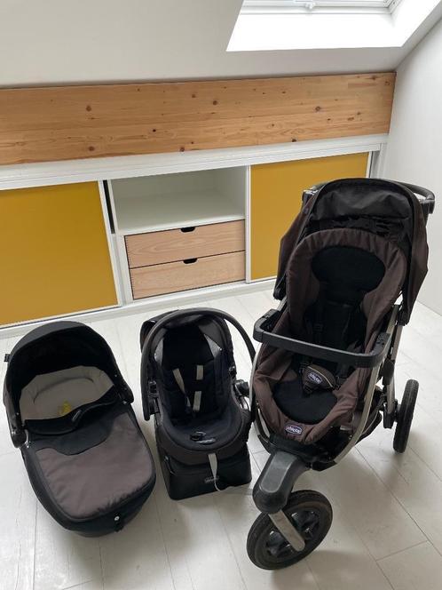 3-1 wandelwagen chicco activ3, Kinderen en Baby's, Kinderwagens en Combinaties, Gebruikt, Combiwagen, Overige merken, Luchtbanden