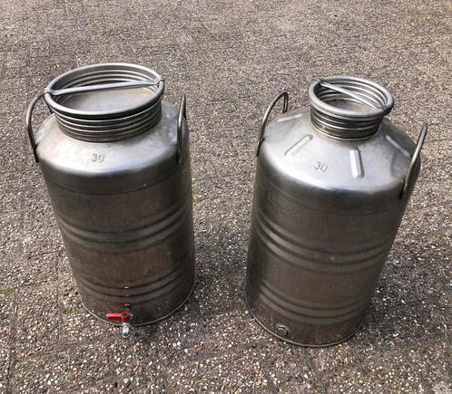 Superfustinox, r.v.s., fusti, fustis, ketel, 30 liter, Antiek en Kunst, Curiosa en Brocante, Ophalen of Verzenden