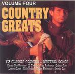 CD  COUNTRY GREATS - Vol. 4, Ophalen of Verzenden, Zo goed als nieuw