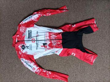 Costume de sprint à manches longues Vermarc Small NOUVEAU, Vélos & Vélomoteurs, Enlèvement ou Envoi, Neuf, S