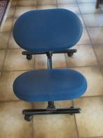 Kniestoel - blauw, Ophalen, Gebruikt, Blauw, Bureaustoel