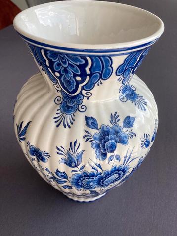 Vaas dec. Bleu Holland 31cm hoog beschikbaar voor biedingen