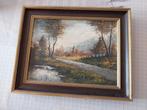 Schilderij met landschap, Antiek en Kunst, Ophalen
