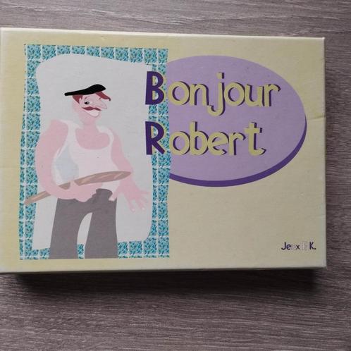 Jeu " Bonjour Robert ", Hobby en Vrije tijd, Gezelschapsspellen | Bordspellen, Zo goed als nieuw, Ophalen of Verzenden