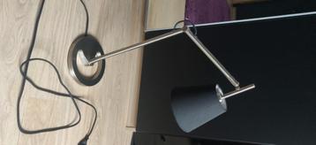 Stijlvolle stalen bureaulamp van IKEA - Inclusief LED-lamp beschikbaar voor biedingen