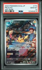 Pikachu PSA 10 - 173/165 - Carte Pokémon japonaise 151 2023, Enlèvement ou Envoi, Comme neuf, Cartes en vrac