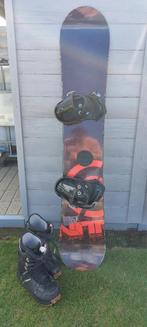 Snowboard Nitro 157 + boots + helm + bril, Sport en Fitness, Snowboarden, Ophalen, Gebruikt