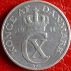 DENEMARKEN: 2 ORE 1941 KM 833 1 jr. type, Ophalen of Verzenden, Overige landen, Losse munt