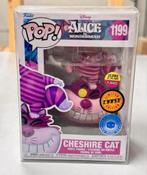 Funko Pop Cheshire Cat Flocked Glow #1199 Limited Chase ed, Ophalen of Verzenden, Nieuw