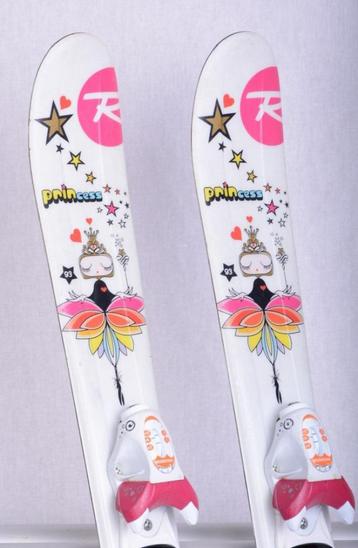 93 kinder ski's ROSSIGNOL PRINCESS STAR white/pink beschikbaar voor biedingen